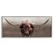 Stupell Industries Rustic Western Longhorn Framed Giclee Design by Carol Robinson